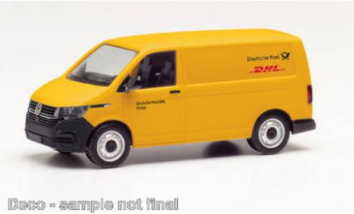 Miniature Volkswagen T6 1/87 Herpa .1 fourgon Allemand Post / DHL Volkswagen T6 1/87 Herpa .1 fourgon Allemand Post / DHL miniature