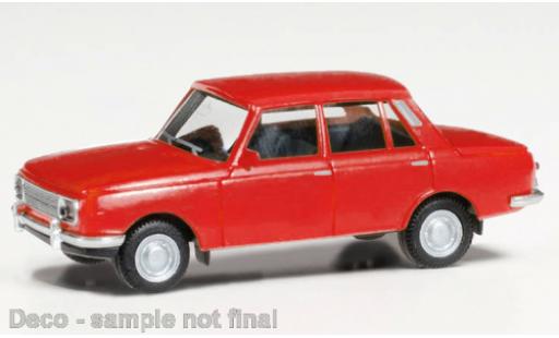 Miniature Wartburg 353 1/87 Herpa rouge 1966 Wartburg 353 1/87 Herpa rouge 1966 miniature