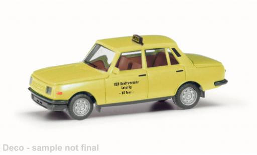 Miniature Wartburg 353 1/87 Herpa VEB Kraftverkehr Leipzig / Taxi 1985 Wartburg 353 1/87 Herpa VEB Kraftverkehr Leipzig / Taxi 1985 miniature