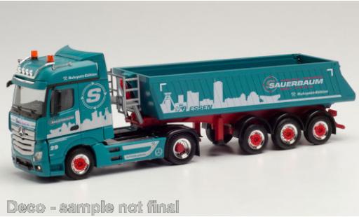 Miniature Mercedes Actros 1/87 Herpa Bigspace 2.5 Sauerbaum Schmitz Kipp-Sattelzug Mercedes Actros 1/87 Herpa Bigspace 2.5 Sauerbaum Schmitz Kipp-Sattelzug miniature
