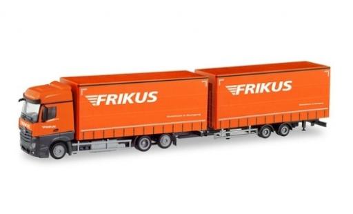 Miniature Mercedes Actros 1/87 Herpa Bigspace Frikus (A) Volumen-Hängerzug Mercedes Actros 1/87 Herpa Bigspace Frikus (A) Volumen-Hängerzug miniature