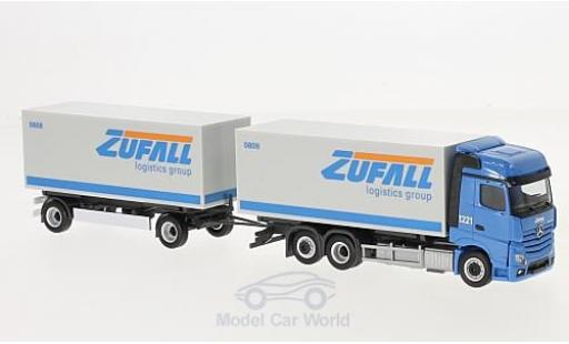 Miniature Mercedes Actros 1/87 Herpa Bigspace Zufall Wechselkoffer-Hängerzug Mercedes Actros 1/87 Herpa Bigspace Zufall Wechselkoffer-Hängerzug miniature