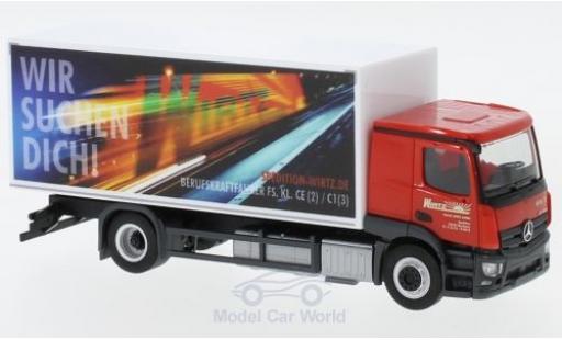 Miniature Mercedes CLA 1/87 Herpa Actros Classicspace Wirtz Kühlkoffer-LKW Mercedes CLA 1/87 Herpa Actros Classicspace Wirtz Kühlkoffer-LKW miniature