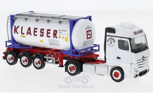 Miniature Mercedes Actros 1/87 Herpa Cos Klaeser Herten Swapcontainer-Sattelzug Mercedes Actros 1/87 Herpa Cos Klaeser Herten Swapcontainer-Sattelzug miniature