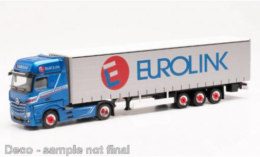 Miniature Mercedes Actros 1/87 Herpa Gigaspace Eurolink (S) 2018 Gardinenplanen-Sattelzug Mercedes Actros 1/87 Herpa Gigaspace Eurolink (S) 2018 Gardinenplanen-Sattelzug miniature