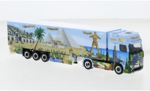 Mercedes Actros 1/87 Herpa Weltgeschichte Nr. 3.2 / Schumacher 2018 1:87 miniature