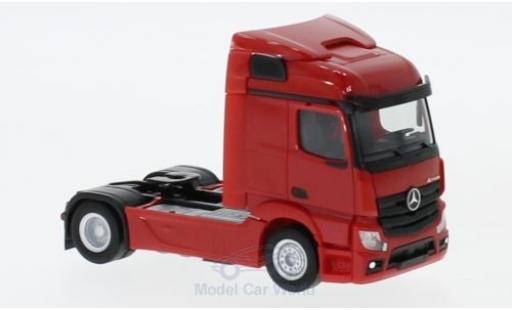 Miniature Mercedes Actros 1/87 Herpa Streamspace 2.3 rouge 2018 2-achs Zugmaschine Mercedes Actros 1/87 Herpa Streamspace 2.3 rouge 2018 2-achs Zugmaschine miniature
