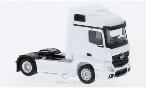 Miniature Mercedes Actros 1/87 Herpa Streamspace 2.3 blanche 2018 2-achs Zugmaschine Mercedes Actros 1/87 Herpa Streamspace 2.3 blanche 2018 2-achs Zugmaschine miniature