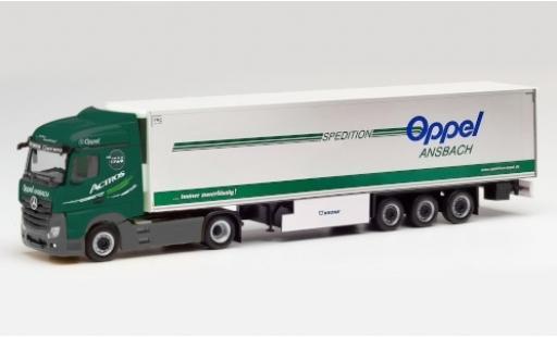 Miniature Mercedes Actros 1/87 Herpa StreamSpace 2.5 Oppel Ansbach Tracteur Case Mercedes Actros 1/87 Herpa StreamSpace 2.5 Oppel Ansbach Tracteur Case miniature