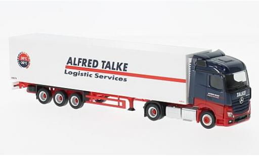 Miniature Mercedes Actros 1/87 Herpa Streamspace Alfred Talke Camion réfrigérée-SZ Mercedes Actros 1/87 Herpa Streamspace Alfred Talke Camion réfrigérée-SZ miniature