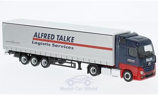 Miniature Mercedes Actros 1/87 Herpa Streamspace Alfred Talke Gardinenplanen-SZ Mercedes Actros 1/87 Herpa Streamspace Alfred Talke Gardinenplanen-SZ miniature