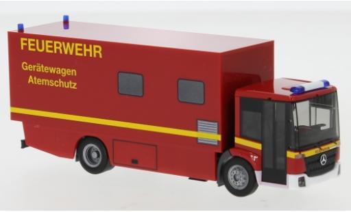 Miniature Mercedes Econic 1/87 Herpa Feuerwehr Gerätewagen Atemschutz wagon conteneur-Truck Mercedes Econic 1/87 Herpa Feuerwehr Gerätewagen Atemschutz wagon conteneur-Truck miniature