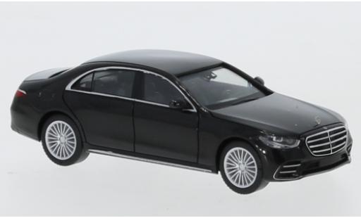 Miniature Mercedes Classe S 1/87 Herpa (W223) noire Mercedes Classe S 1/87 Herpa (W223) noire miniature
