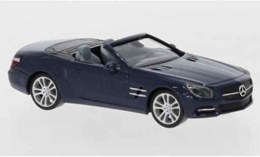 Miniature Mercedes Classe SL 1/87 Herpa (R231) metallise bleue Mercedes Classe SL 1/87 Herpa (R231) metallise bleue miniature
