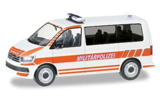 Miniature Volkswagen T6 1/87 Herpa Bus Militärpolizei Schweiz Volkswagen T6 1/87 Herpa Bus Militärpolizei Schweiz miniature