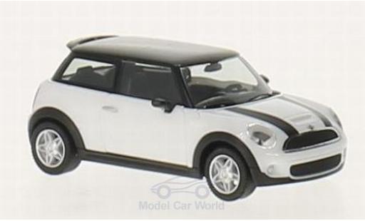 Miniature Mini Cooper S 1/87 Herpa S blanche/noire Mini Cooper S 1/87 Herpa S blanche/noire miniature