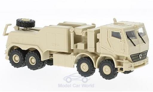 Miniature Mercedes Actros 1/87 Herpa matt-beige gepanzertes Bergefahrzeug Mercedes Actros 1/87 Herpa matt-beige gepanzertes Bergefahrzeug miniature