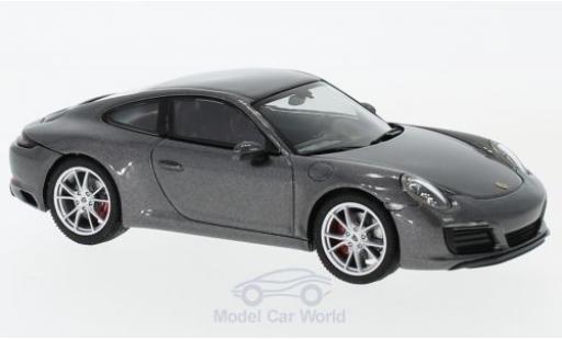 Miniature Porsche 991 S 1/43 Herpa 911 (/2) Carrera S metallise grise Porsche 991 S 1/43 Herpa 911 (/2) Carrera S metallise grise miniature