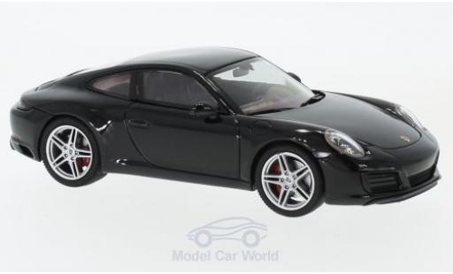 Miniature Porsche 991 SC 1/43 Herpa 911 (/2) Carrera noire Porsche 991 SC 1/43 Herpa 911 (/2) Carrera noire miniature