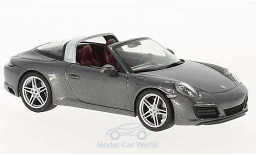 Miniature Porsche 991 Targa 1/43 Herpa 911 () Targa 4 metallise grise Porsche 991 Targa 1/43 Herpa 911 () Targa 4 metallise grise miniature