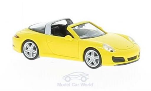 Miniature Porsche 911 Targa 1/87 Herpa Targa 4 jaune Porsche 911 Targa 1/87 Herpa Targa 4 jaune miniature
