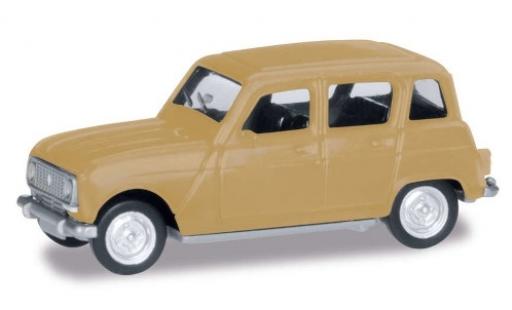 Miniature Renault 4 1/87 Herpa R beige Renault 4 1/87 Herpa R beige miniature