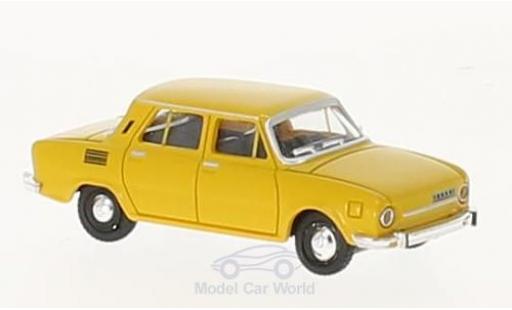 Miniature Skoda 110 1/87 Herpa L jaune Skoda 110 1/87 Herpa L jaune miniature