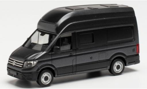 Miniature Volkswagen Crafter 1/87 Herpa Grand California 600 metallise grise Volkswagen Crafter 1/87 Herpa Grand California 600 metallise grise miniature