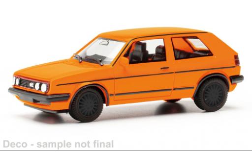 Volkswagen Golf 1/87 Herpa II GTI orange 1:87 miniature