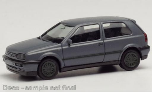 Miniature Volkswagen Golf 1/87 Herpa III VR6 grise Volkswagen Golf 1/87 Herpa III VR6 grise miniature
