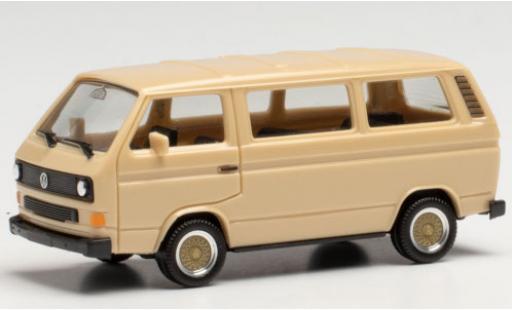 Miniature Volkswagen T3 1/87 Herpa Bus beige mit BBS Felgen Volkswagen T3 1/87 Herpa Bus beige mit BBS Felgen miniature