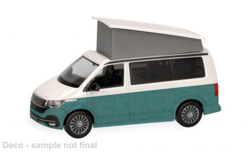 Miniature Volkswagen T6 1/87 Herpa .1 California verte/blanche 1:87 Volkswagen T6 1/87 Herpa .1 California verte/blanche 1:87 miniature