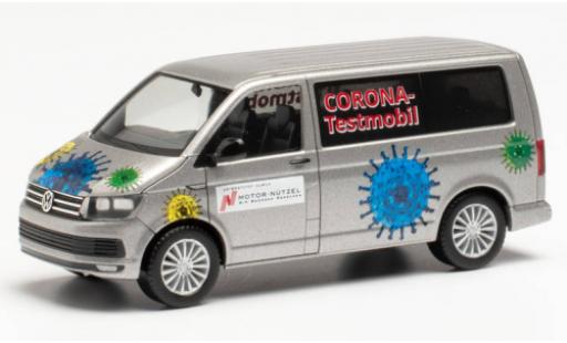 Miniature Volkswagen T6 1/87 Herpa Bus CORONA-Testmobil Volkswagen T6 1/87 Herpa Bus CORONA-Testmobil miniature