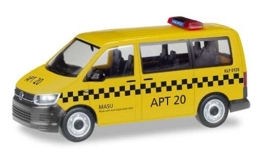 Miniature Volkswagen T6 1/87 Herpa Bus Fraport / MASU APT 20 Volkswagen T6 1/87 Herpa Bus Fraport / MASU APT 20 miniature