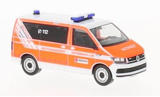 Miniature Volkswagen T6 1/87 Herpa Bus Malteser Offenbach Volkswagen T6 1/87 Herpa Bus Malteser Offenbach miniature