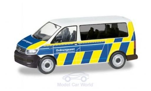 Miniature Volkswagen T6 1/87 Herpa Bus Ordnungsamt Düsseldorf Volkswagen T6 1/87 Herpa Bus Ordnungsamt Düsseldorf miniature