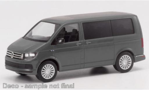 Miniature Volkswagen T6 1/87 Herpa grise Volkswagen T6 1/87 Herpa grise miniature