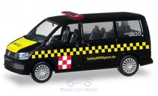 Miniature Volkswagen T6 1/87 Herpa Multivan Fraport Safetycar Volkswagen T6 1/87 Herpa Multivan Fraport Safetycar miniature