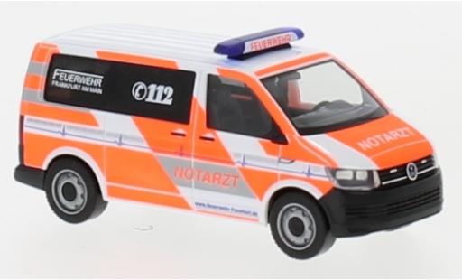 Miniature Volkswagen T6 1/87 Herpa Notarzt Feuerwehr Frankfurt / Main Volkswagen T6 1/87 Herpa Notarzt Feuerwehr Frankfurt / Main miniature