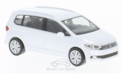 Miniature Volkswagen Touran 1/87 Herpa metallise blanche Volkswagen Touran 1/87 Herpa metallise blanche miniature
