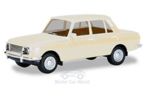 Miniature Wartburg 353 1/87 Herpa blanche 1966 Wartburg 353 1/87 Herpa blanche 1966 miniature