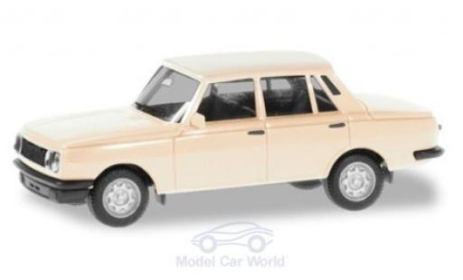 Miniature Wartburg 353 1/87 Herpa blanche 1984 Wartburg 353 1/87 Herpa blanche 1984 miniature