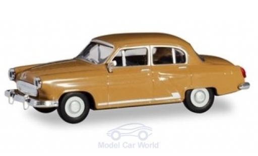 Miniature Wolga M21 1/87 Herpa marron Wolga M21 1/87 Herpa marron miniature