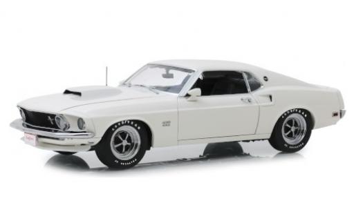 Miniature Ford Mustang 1/18 Highway 61 BOSS 429 blanche 1969 Ford Mustang 1/18 Highway 61 BOSS 429 blanche 1969 miniature