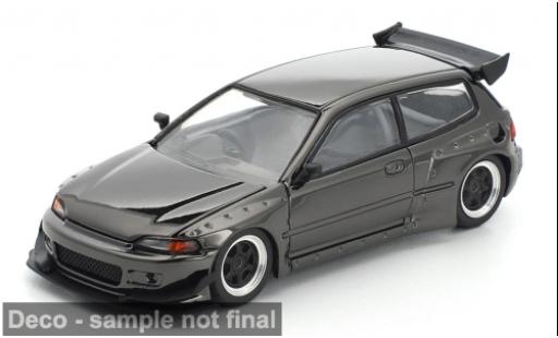 Honda Civic 1/64 Pop Race EG6 anthrazit 1:64 miniature