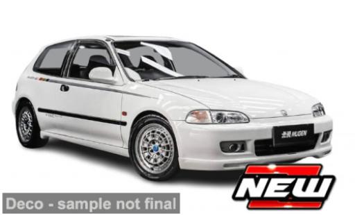 Honda Civic 1/24 Maisto EG6 VTEC blanche 1993 1:24 miniature