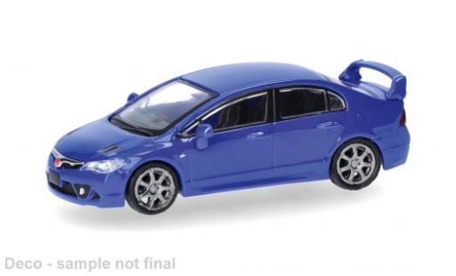 Honda Civic 1/87 Micro City 87 FD2 bleue 1:87 miniature