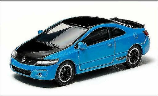 Honda Civic Si 1/64 Greenlight bleu/noire 2011 miniature