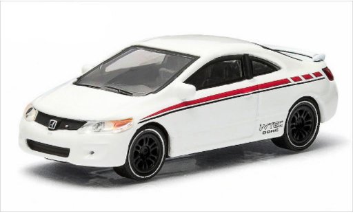 Honda Civic Si 1/64 Greenlight blanche 2010 miniature
