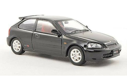 Honda Civic Type R 1/43 Ebbro (EK9) noire RHD fruhe Ausfuhrung miniature